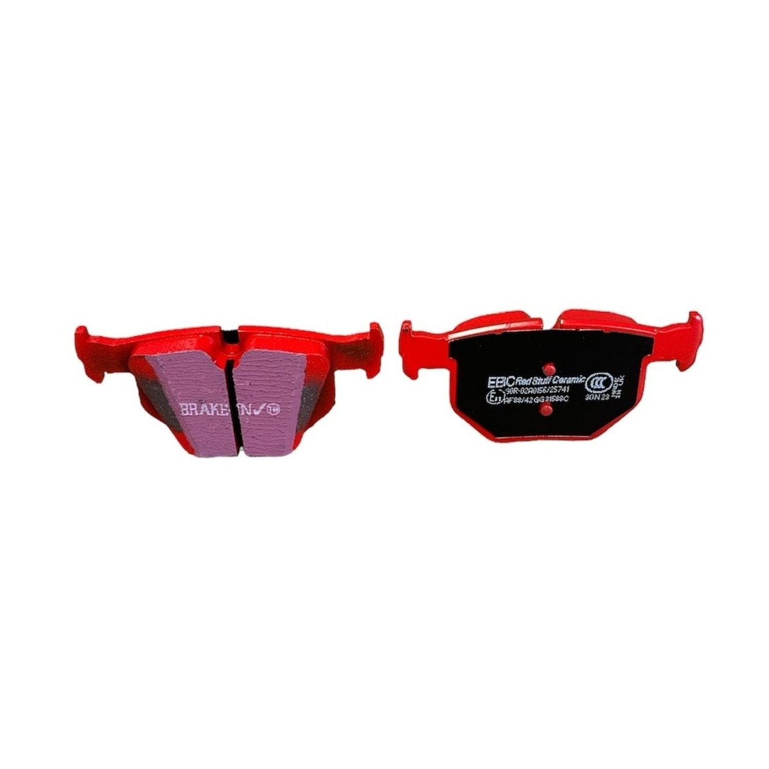 EBC Redstuff Brake Pads 122mm x 58mm DP31588C - Rear