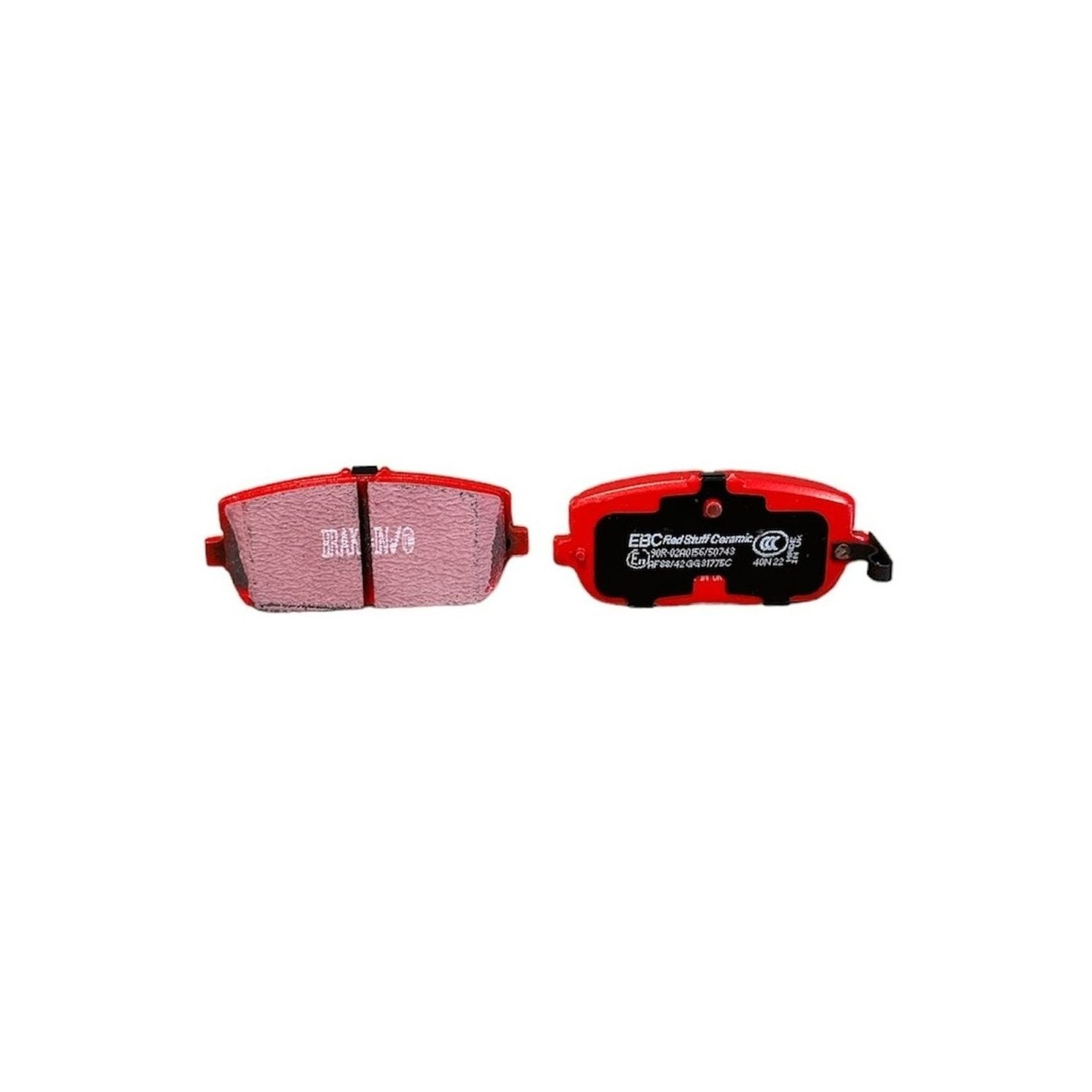 EBC Redstuff Brake Pads 99mm x 44mm DP31775C - Rear
