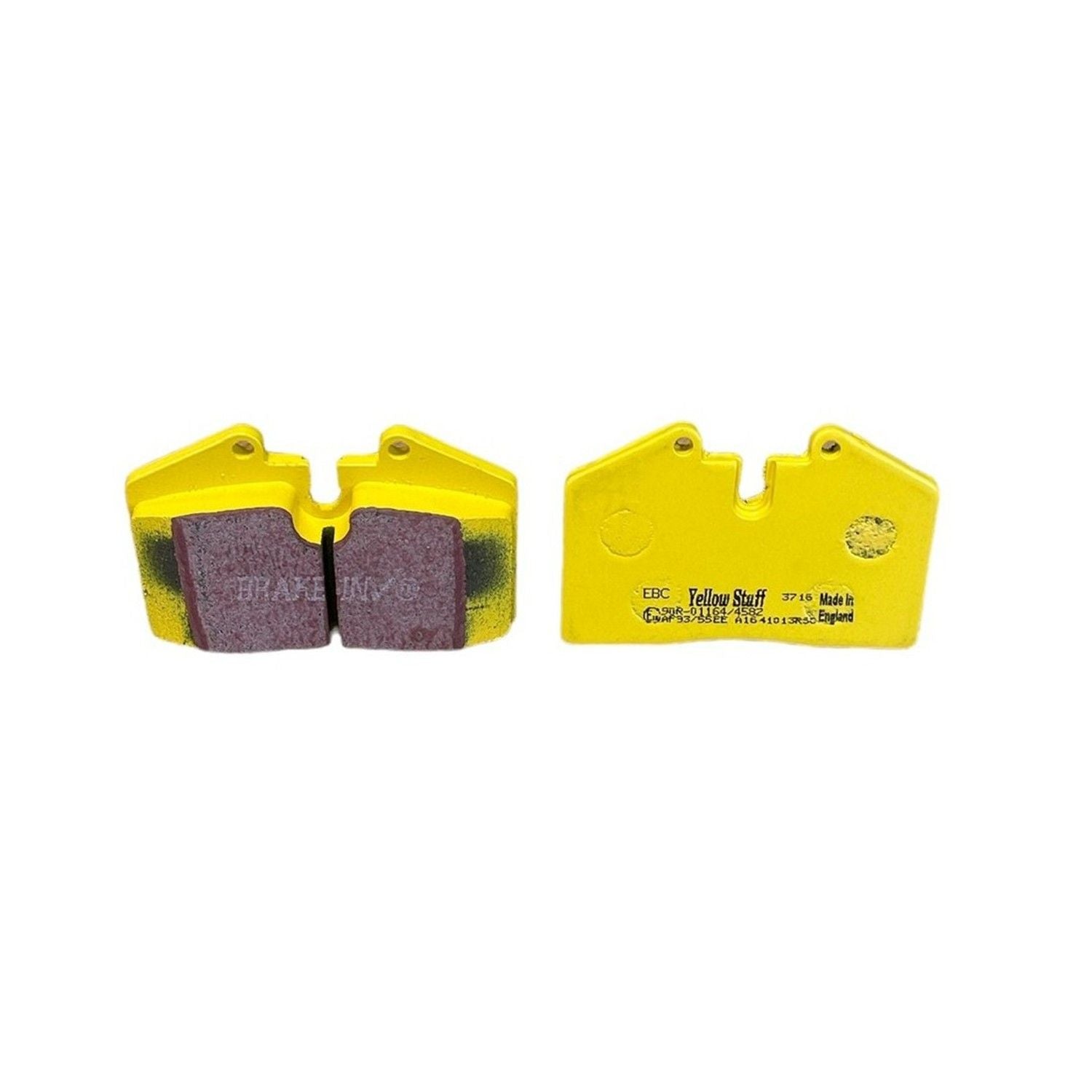 EBC Yellowstuff Brake Pads 97mm x 65mm DP41013R - Front