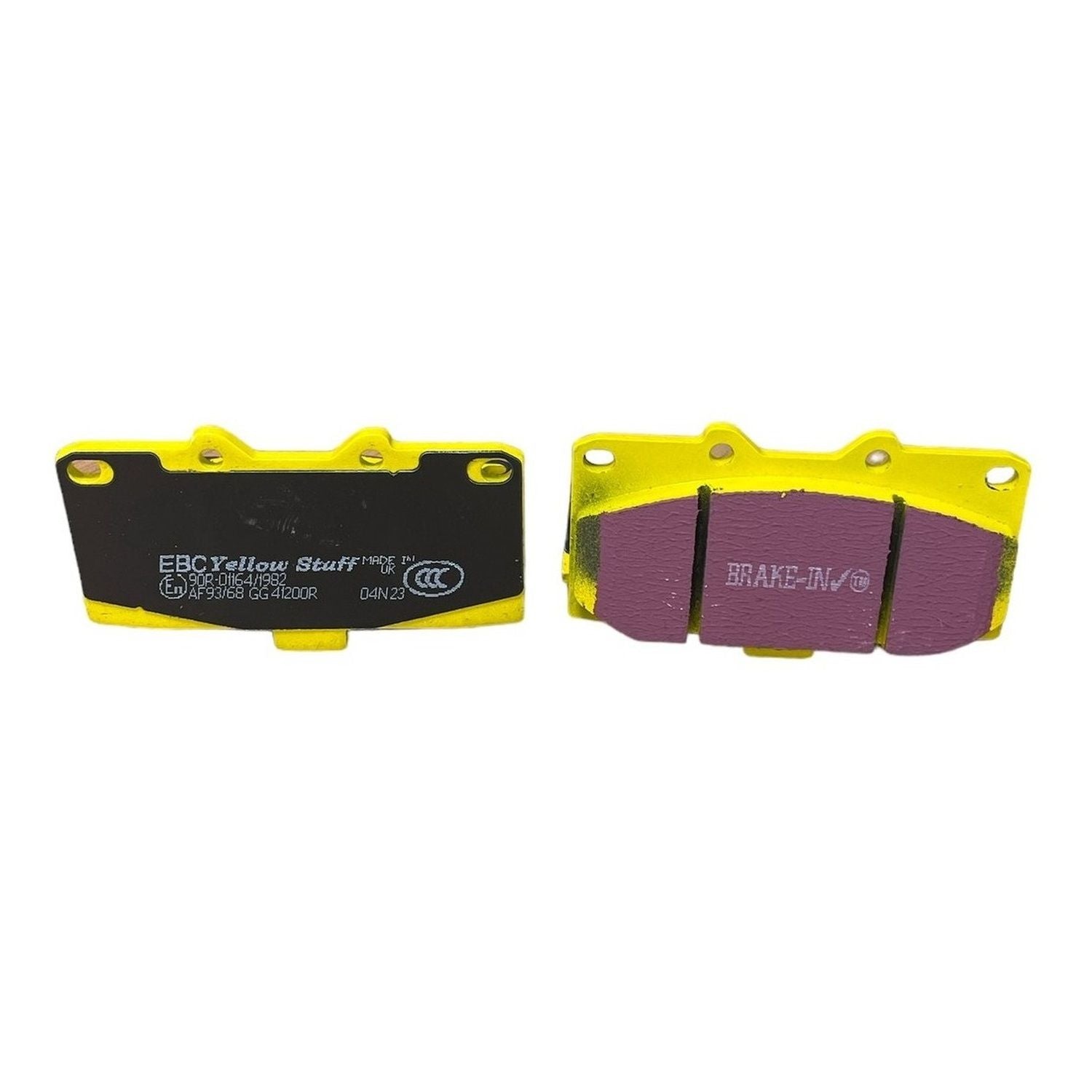 EBC Yellowstuff Brake Pads 120mm x 70mm DP41200R - Front