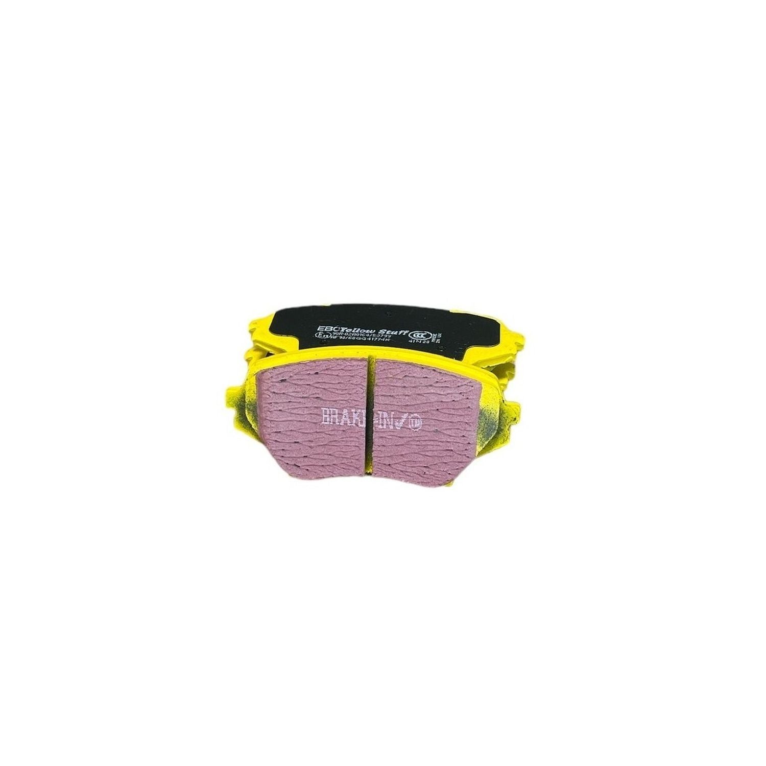EBC Yellowstuff Brake Pads 123mm x 58mm DP41774R - Front