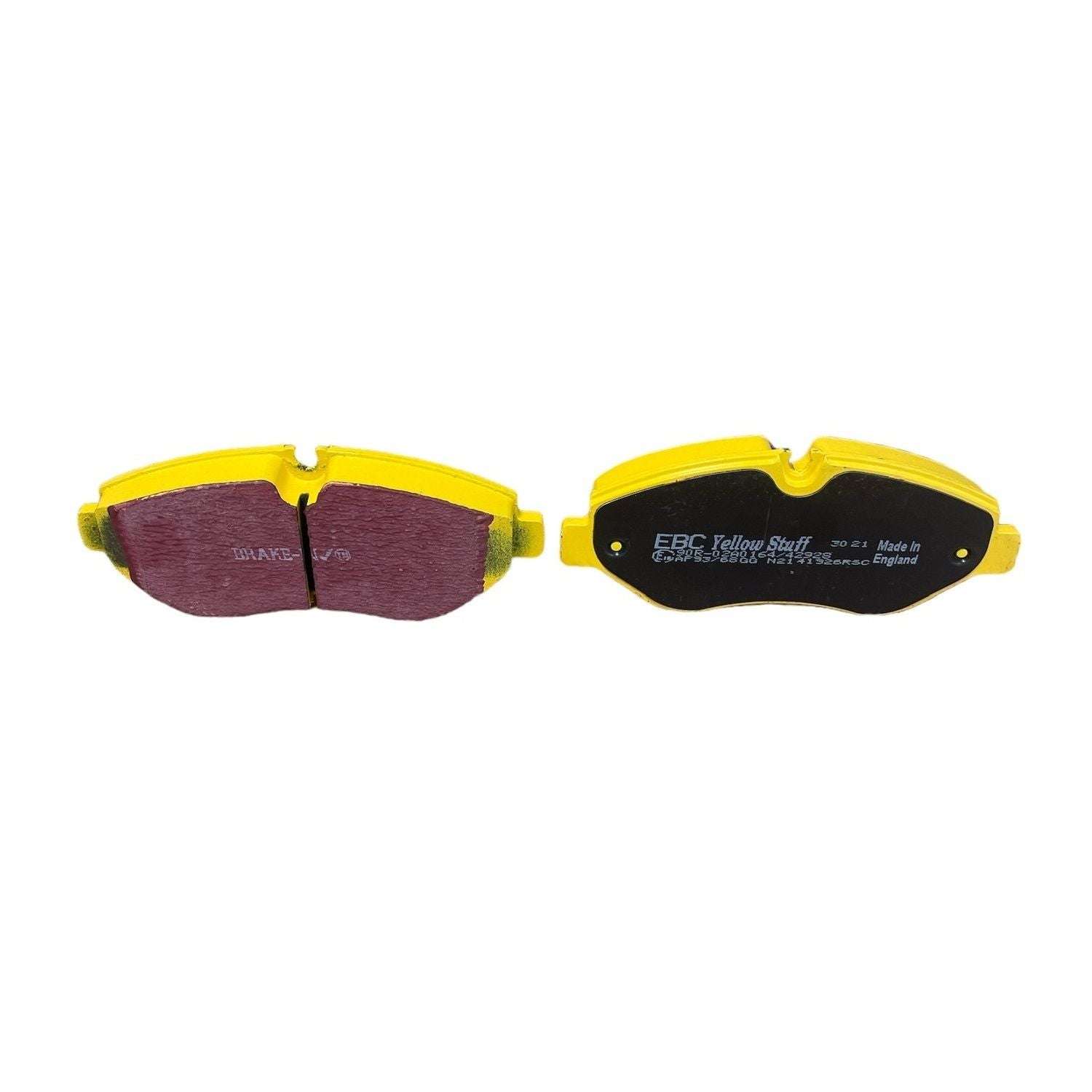 EBC Yellowstuff Brake Pads 163mm x 67mm DP41926R - Front
