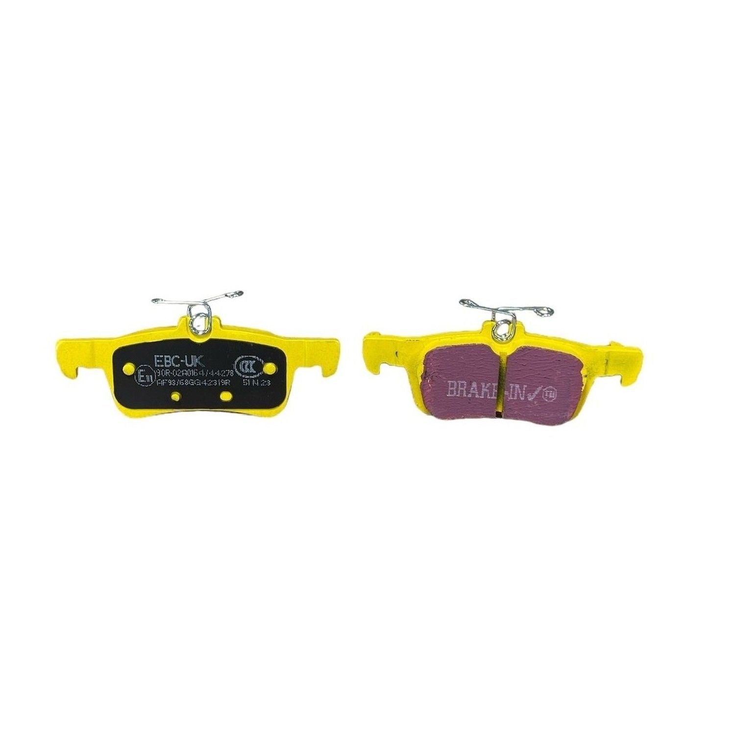 EBC Yellowstuff Brake Pads 123.2mm x 46.2mm DP42319R - Rear