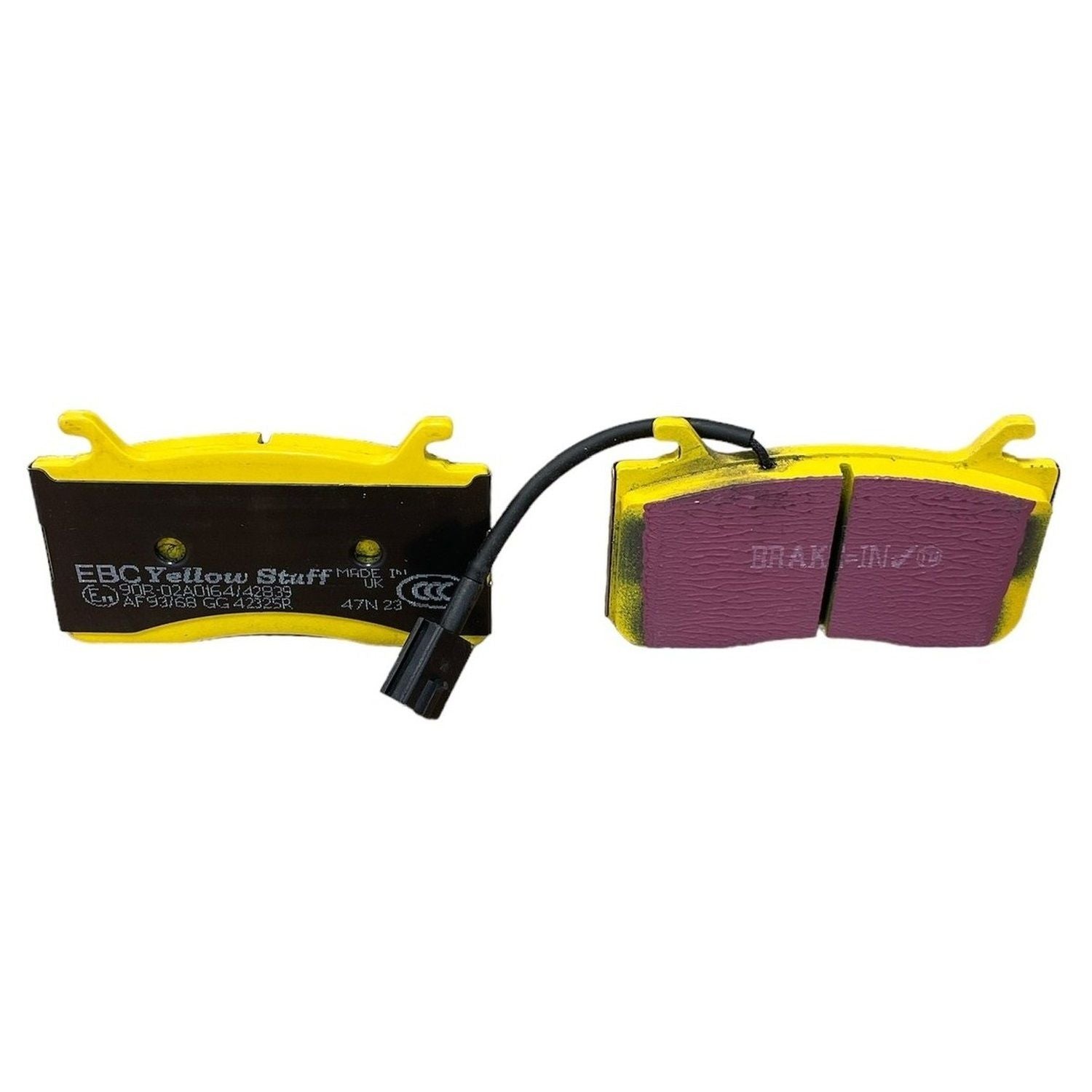 EBC Yellowstuff Brake Pads 129.7mm x 78.6mm DP42325R - Front