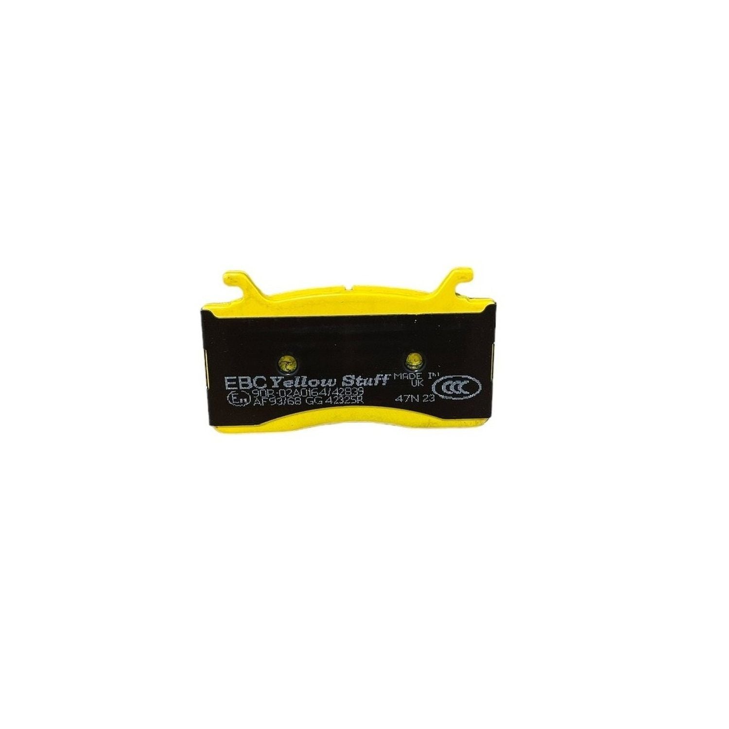 EBC Yellowstuff Brake Pads 129.7mm x 78.6mm DP42325R - Front