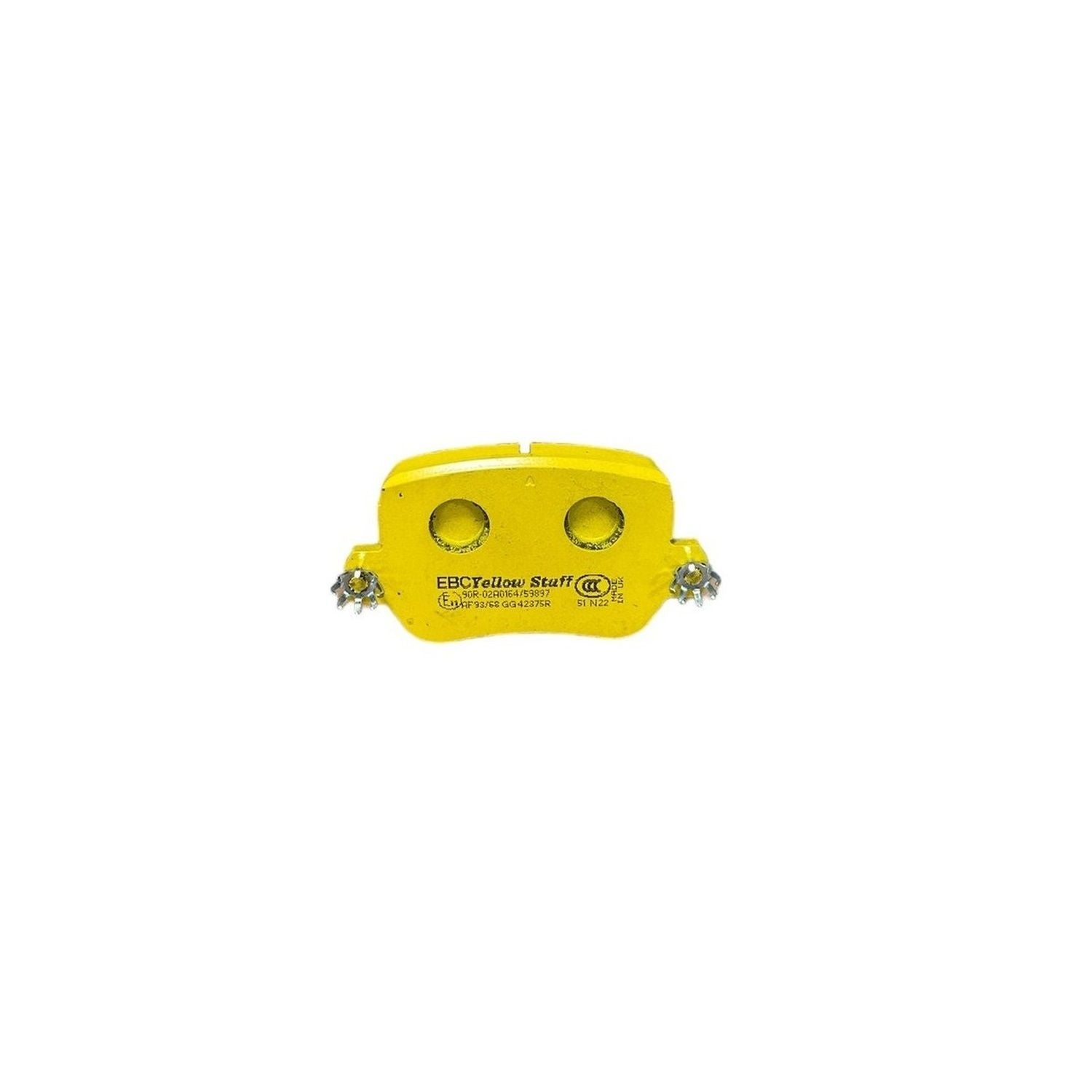 EBC Yellowstuff Brake Pads 130mm x 50.8mm DP42375R - Rear