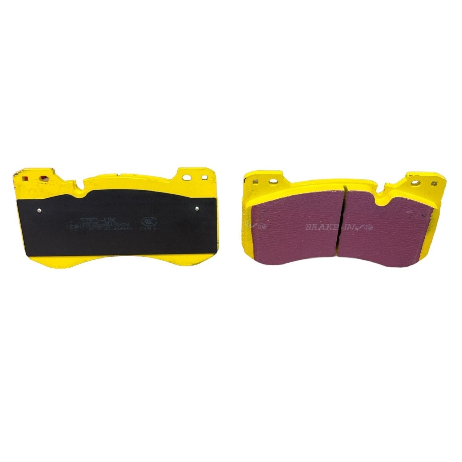 EBC Yellowstuff Brake Pads 182.5mm x 99mm DP42454R - Front