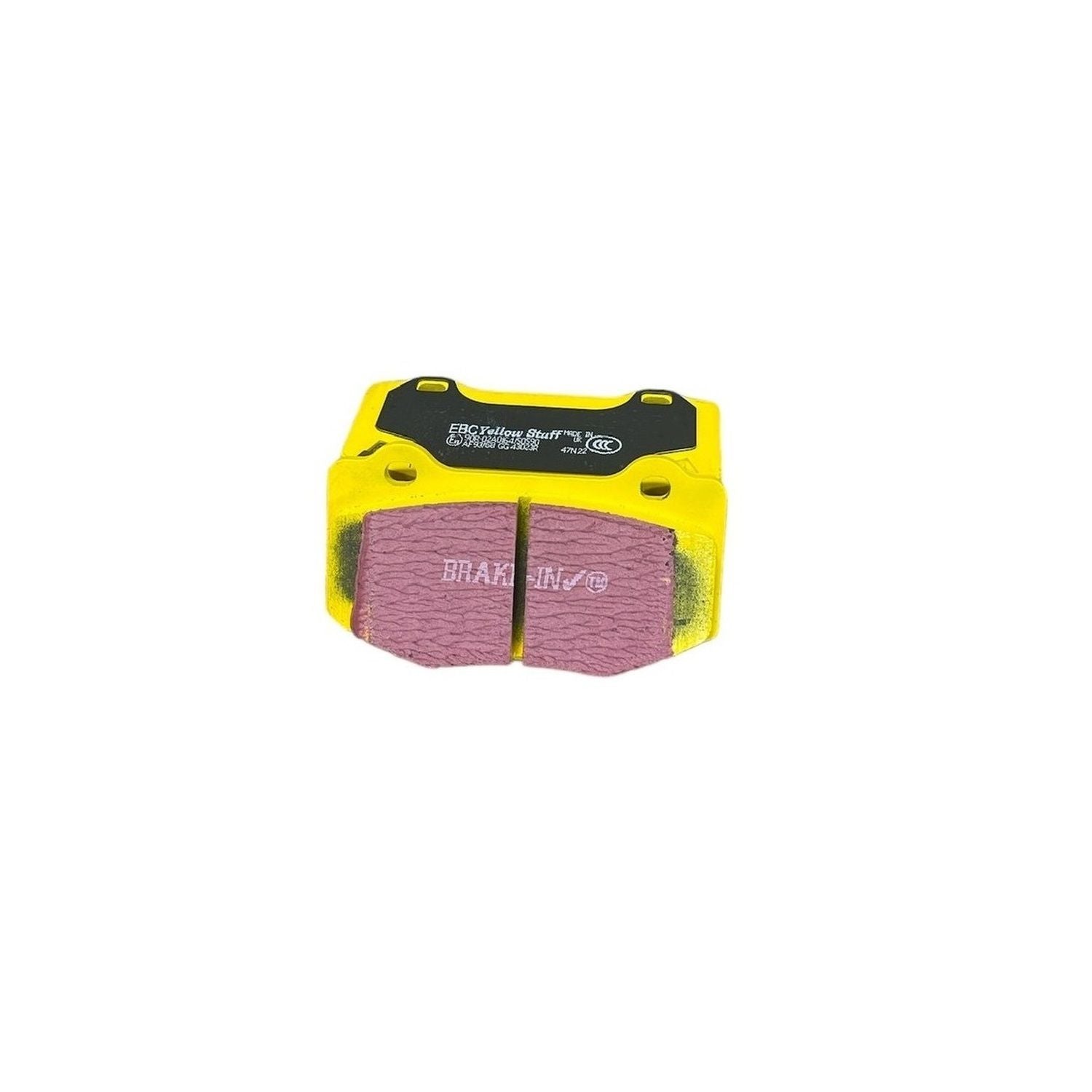 EBC Yellowstuff Brake Pads 109.7mm x 62.2mm DP43023R - Rear