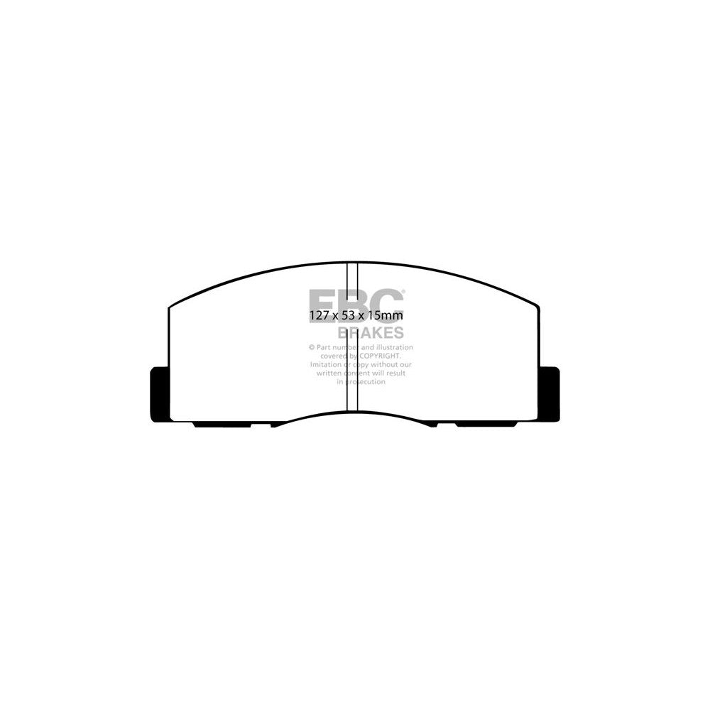 EBC Ultimax Brake Pads 127mm x 53mm DP461 - Front