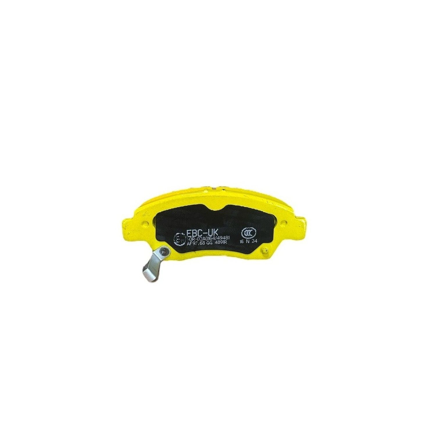 EBC Yellowstuff Brake Pads 136mm x 57mm DP4891R - Front