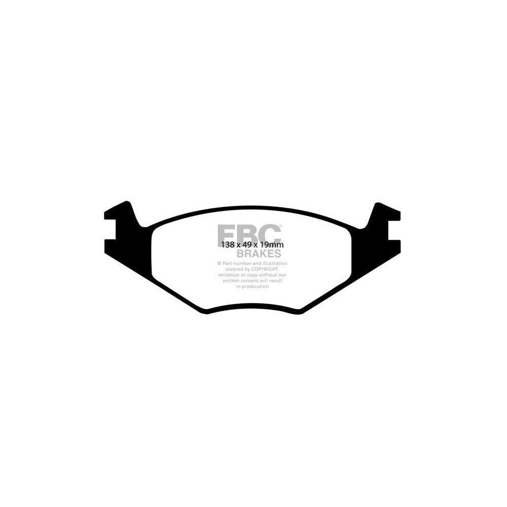EBC Ultimax Brake Pads 138mm x 49mm DP517/2 - Front