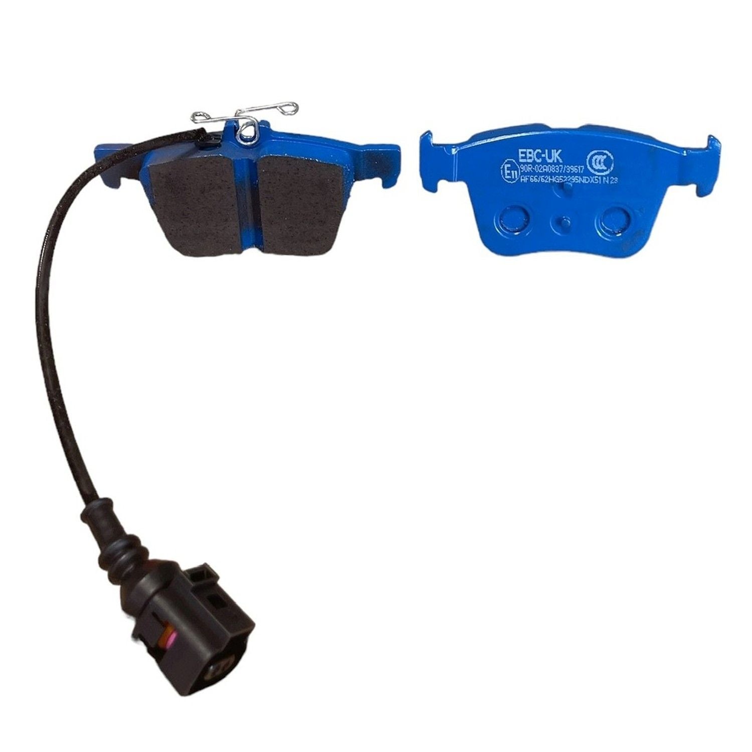 EBC Bluestuff NDX Brake Pads 123.25mm x 61.2mm DP52295NDX - Rear
