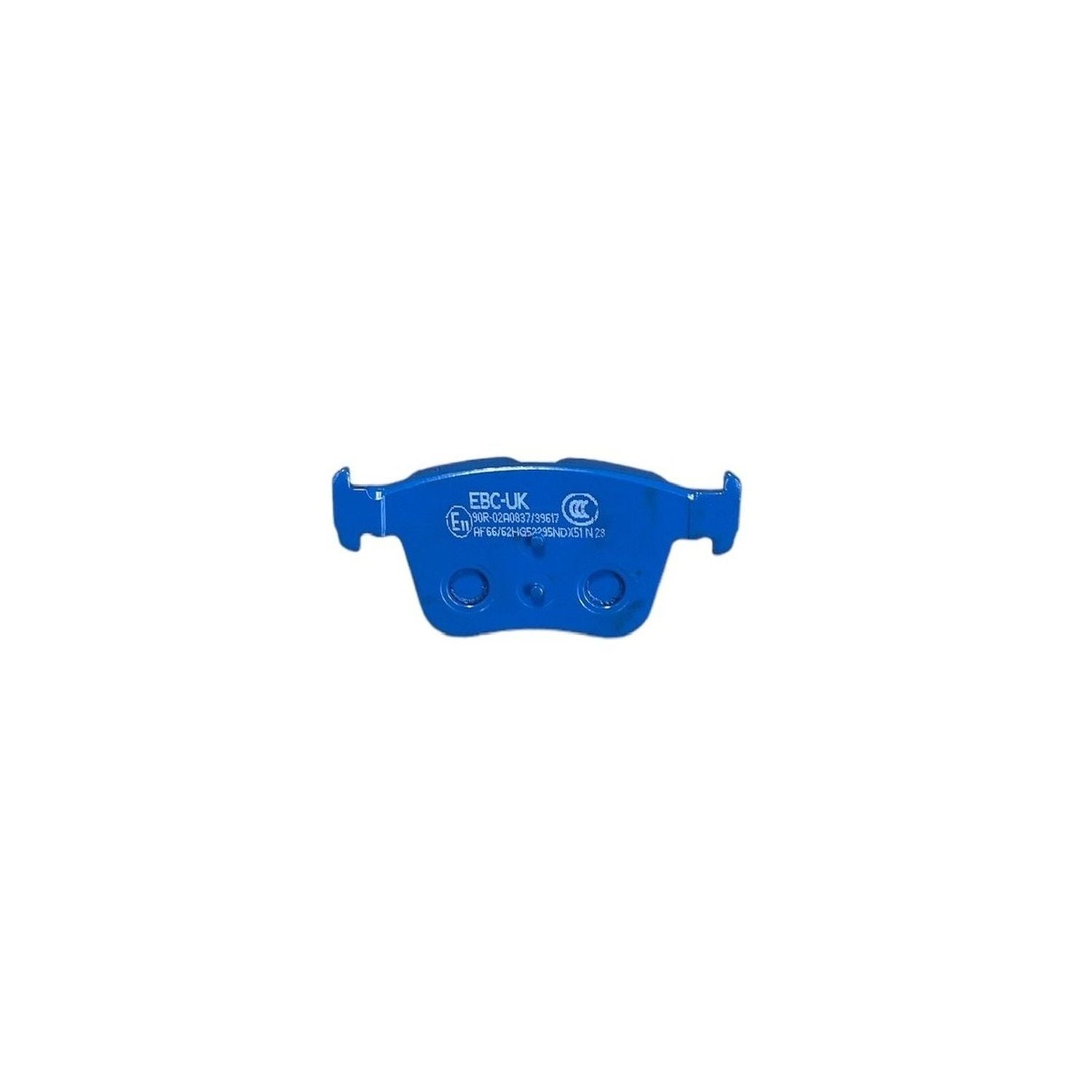 EBC Bluestuff NDX Brake Pads 123.25mm x 61.2mm DP52295NDX - Rear