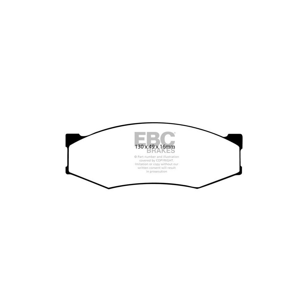 EBC Ultimax Brake Pads 130mm x 49mm DP538 - Front