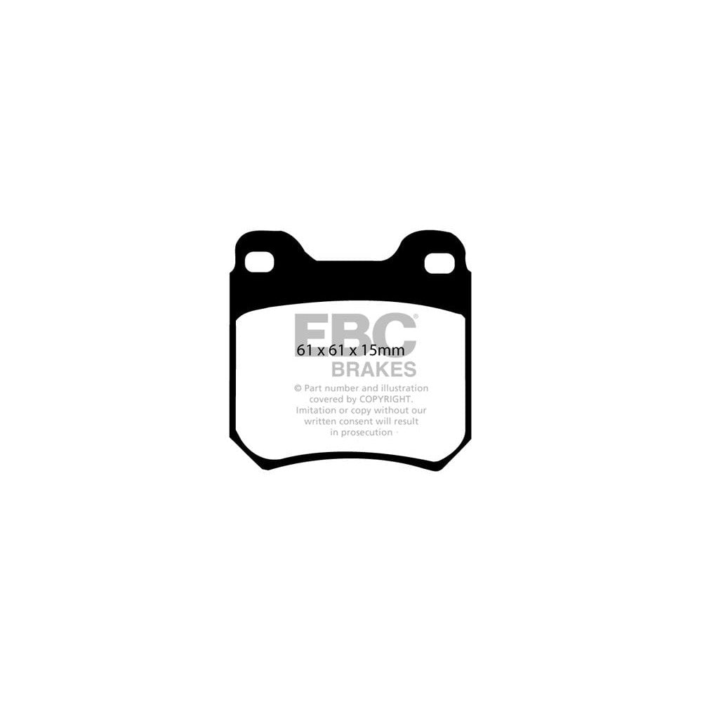 EBC Ultimax Brake Pads 61mm x 61mm DP675 - Rear