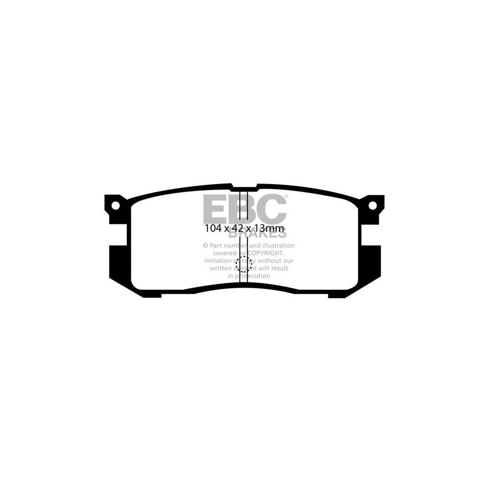 EBC Ultimax Brake Pads 104mm x 42mm DP739 - Rear