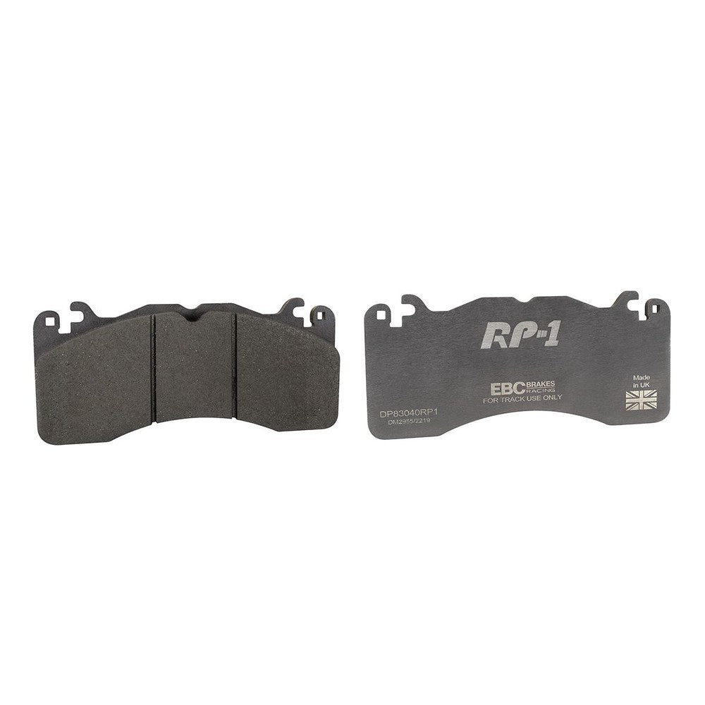 EBC RP-1 Brake Pads 189.7mm x 85.3mm DP83040RP1 - Front