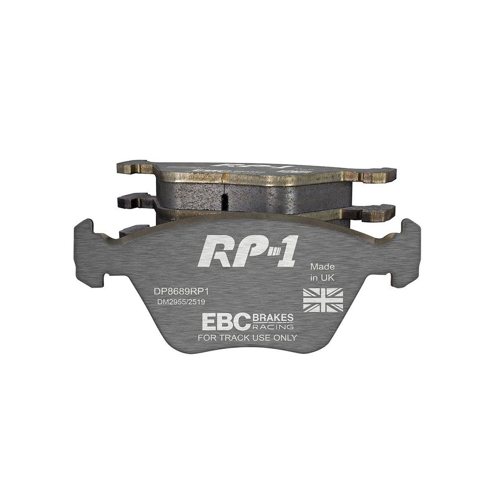 EBC RP-1 Brake Pads 156mm x 63mm DP8689RP1 - Front