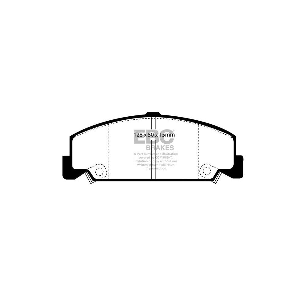 EBC Ultimax Brake Pads 128mm x 50mm DP985 - Front