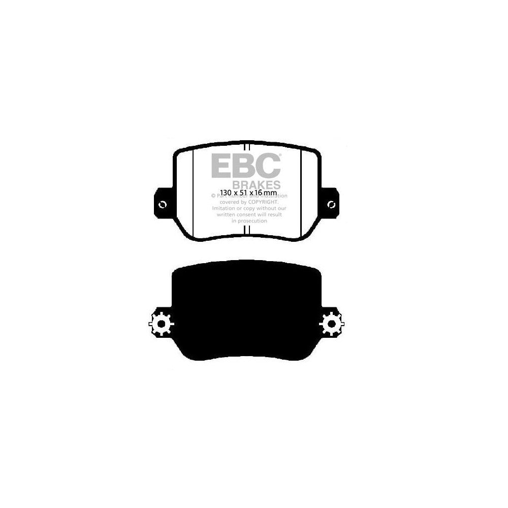 EBC Yellowstuff Brake Pads 130mm x 50.8mm DP42375R - Rear