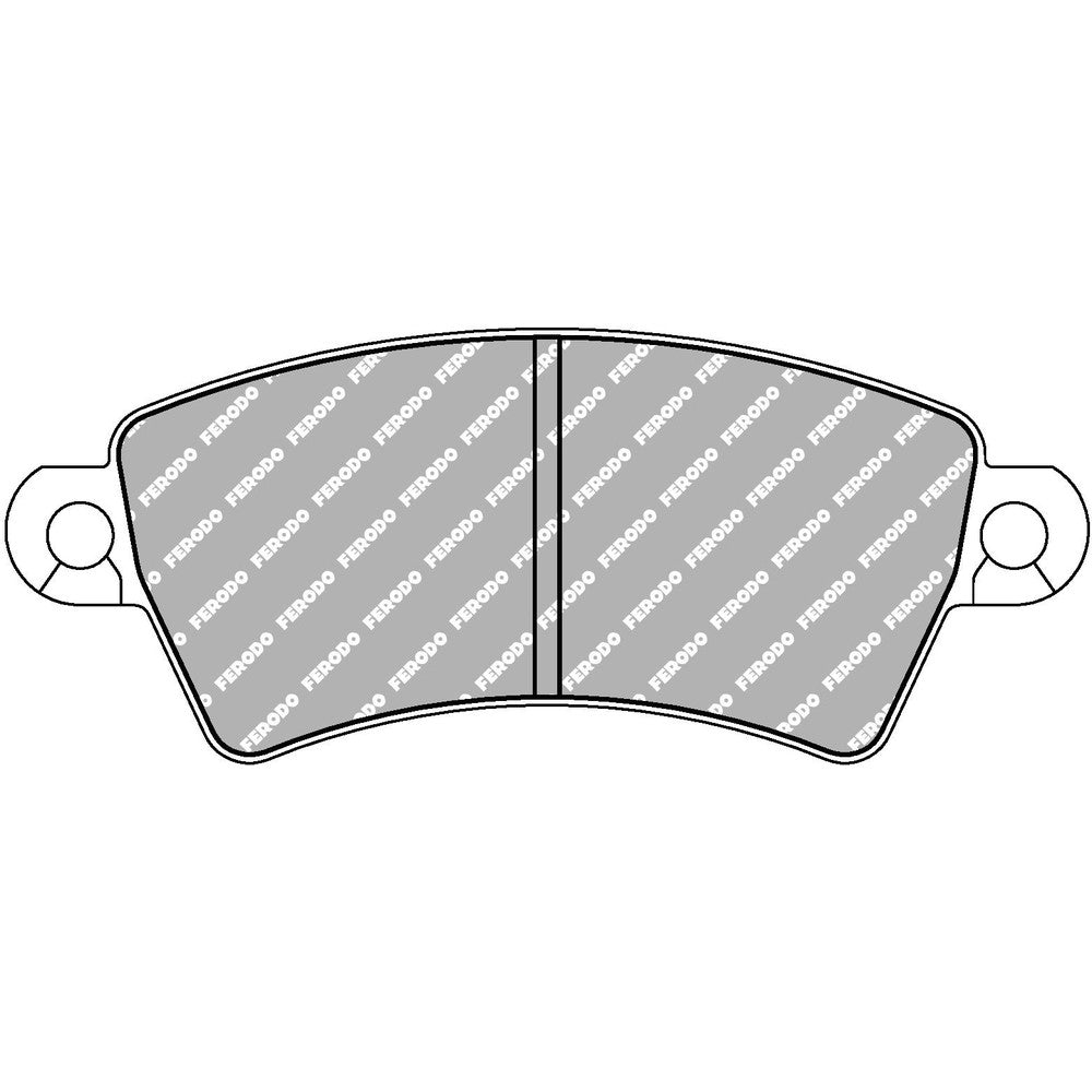 Ferodo DS3000 Brake Pads 131.2mm x 52.5mm FCP1370R - Front