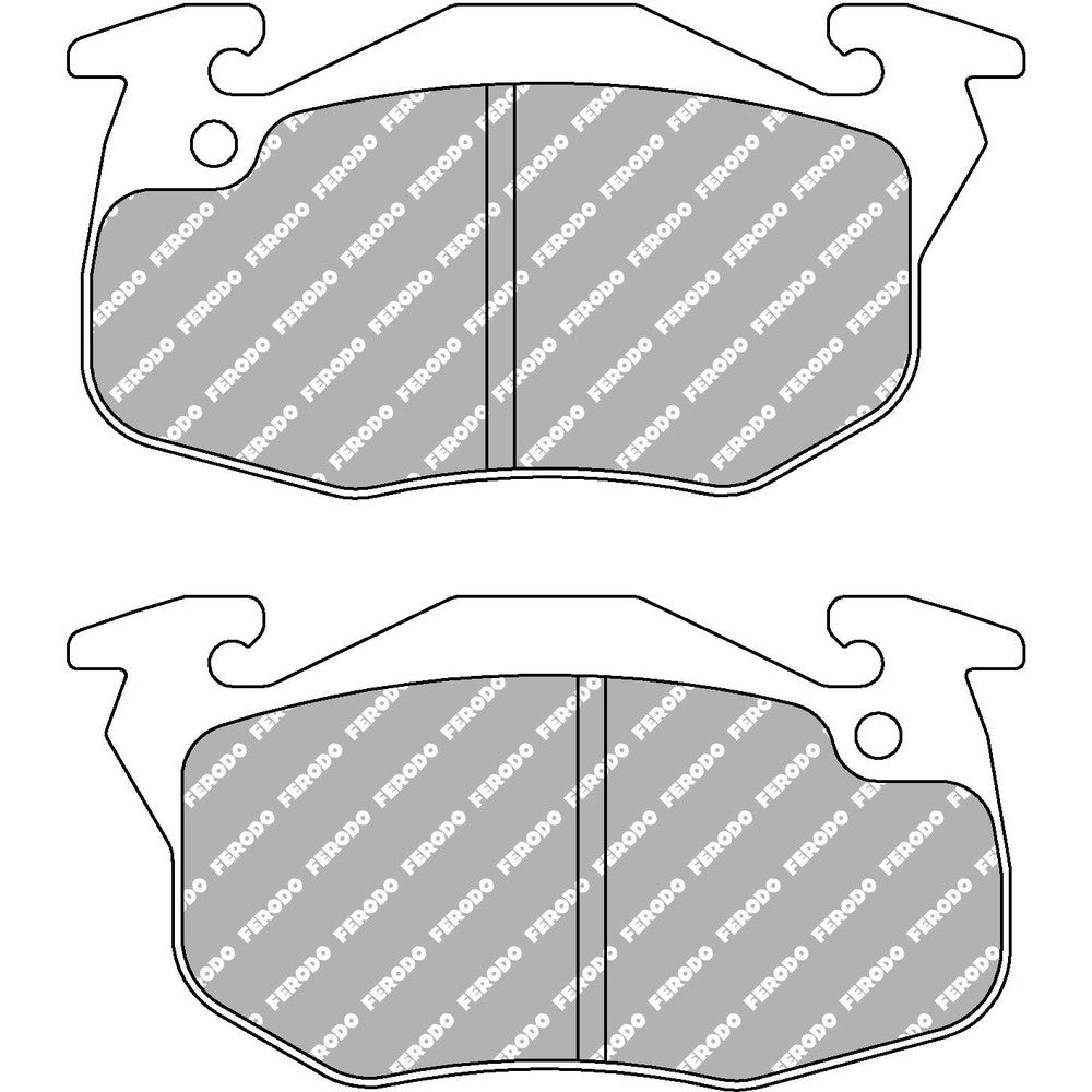 Ferodo DS3000 Brake Pads 105mm x 54mm FCP393R
