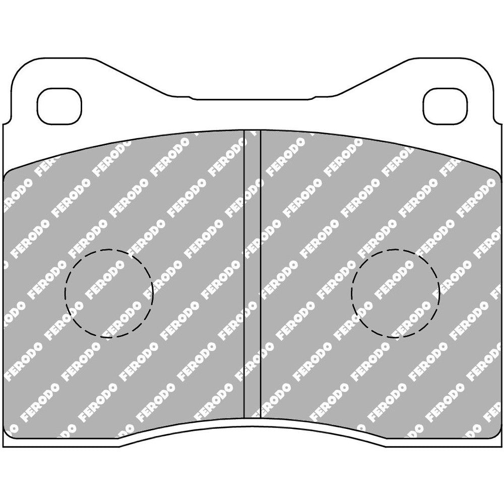 Ferodo DS2500 Brake Pads 89.7mm x 68mm FCP399H