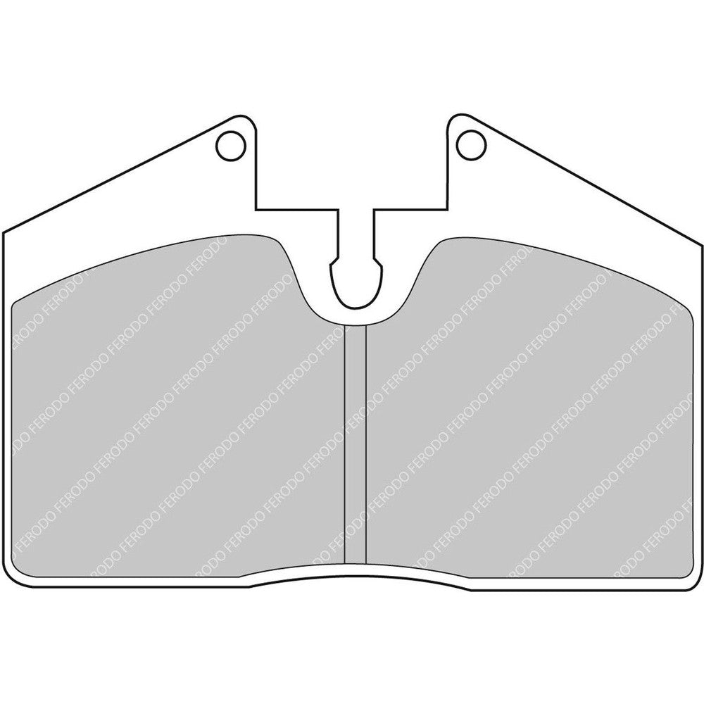 Ferodo DS UNO Brake Pads 97.9mm x 65mm FCP451Z