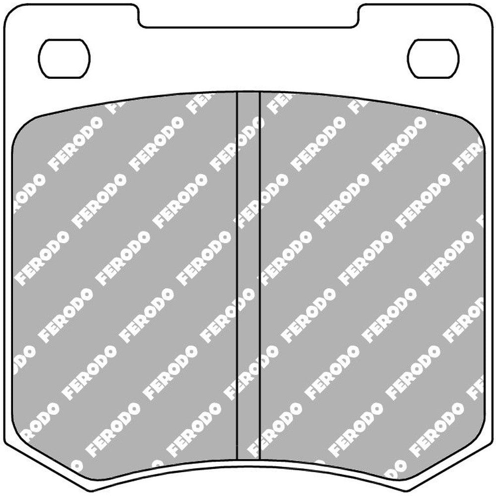 Ferodo DS3000 Brake Pads 63.4mm x 63.2mm FCP810R