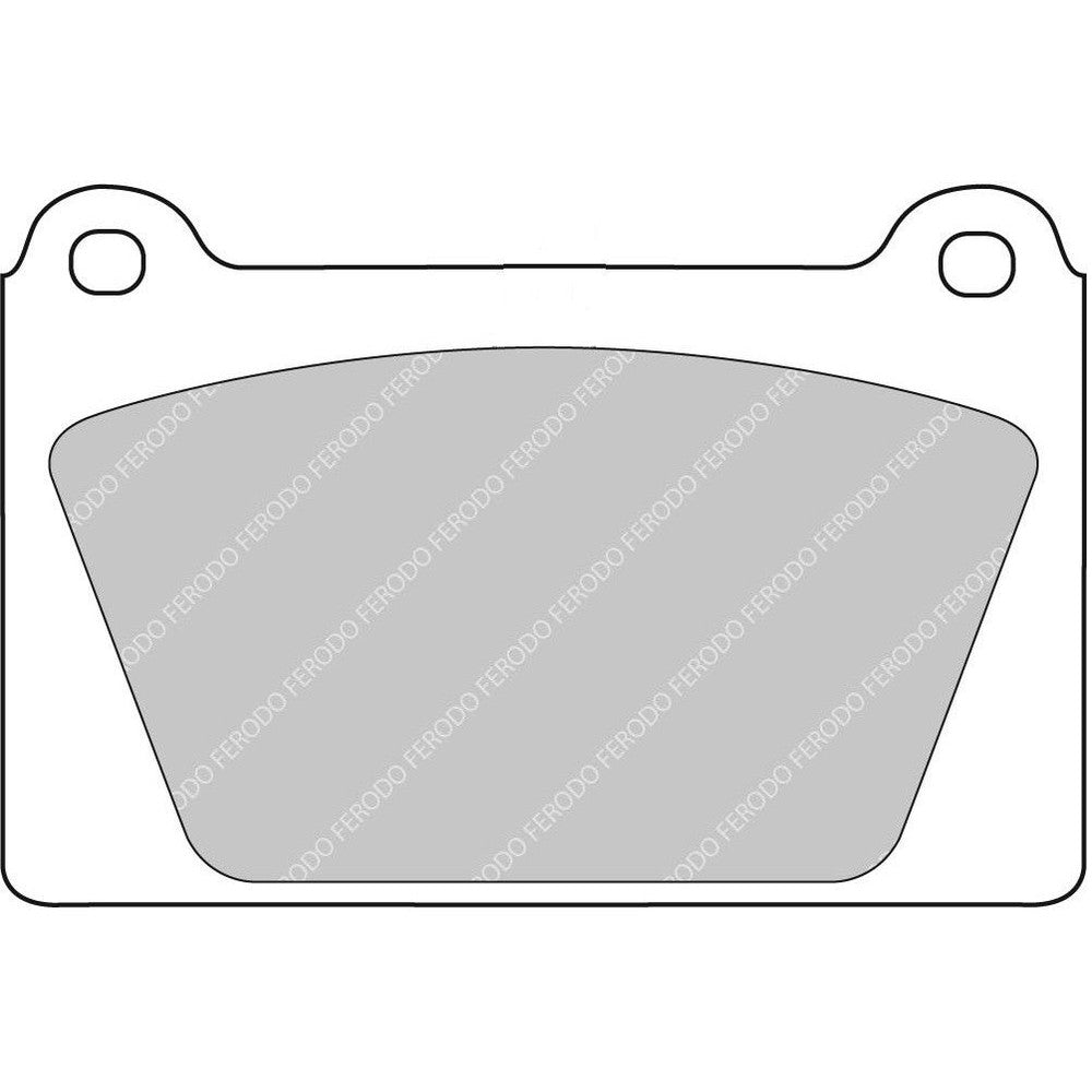 Ferodo DS3000 Brake Pads 83.7mm x 55mm FCP840R - Front