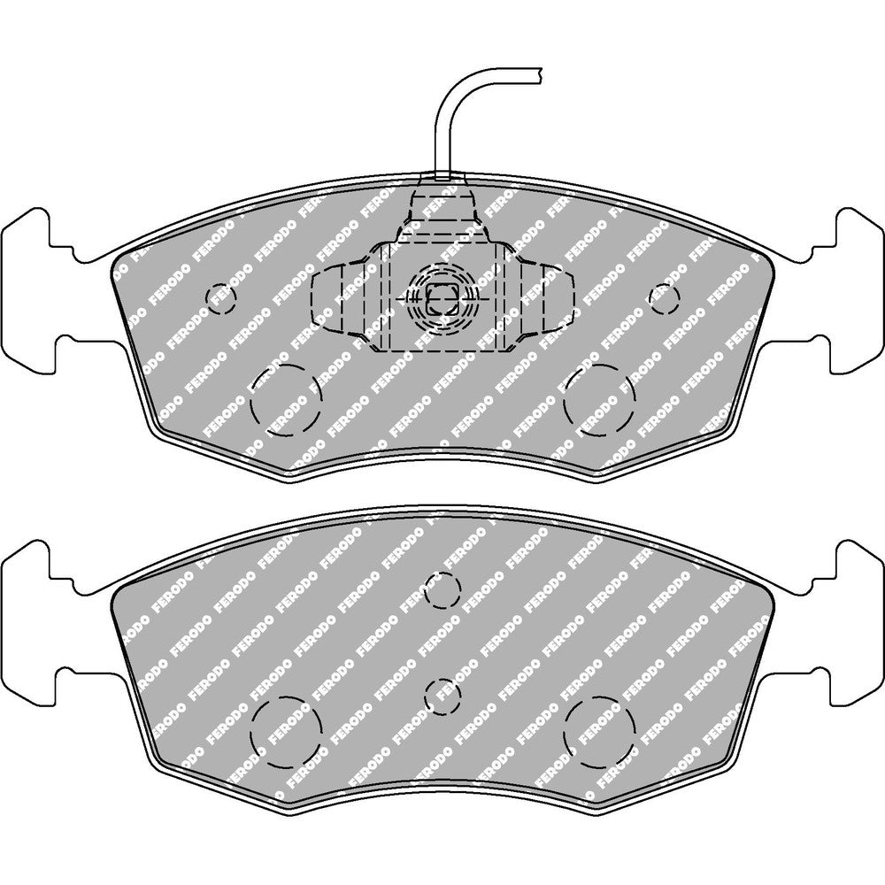 Ferodo DS Performance Brake Pads 149.5mm x 52.5mm FDS4353