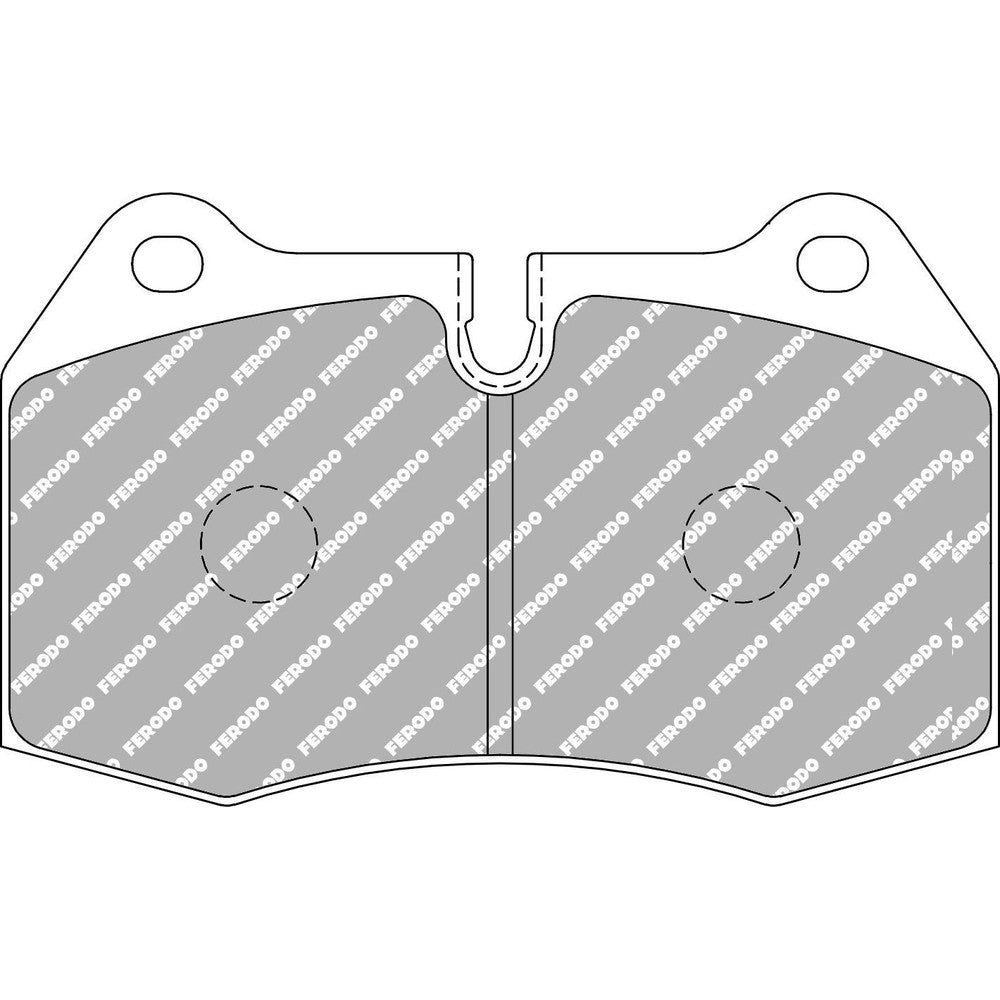 Ferodo DS Performance Brake Pads 120.1mm x 73.7mm FDS998