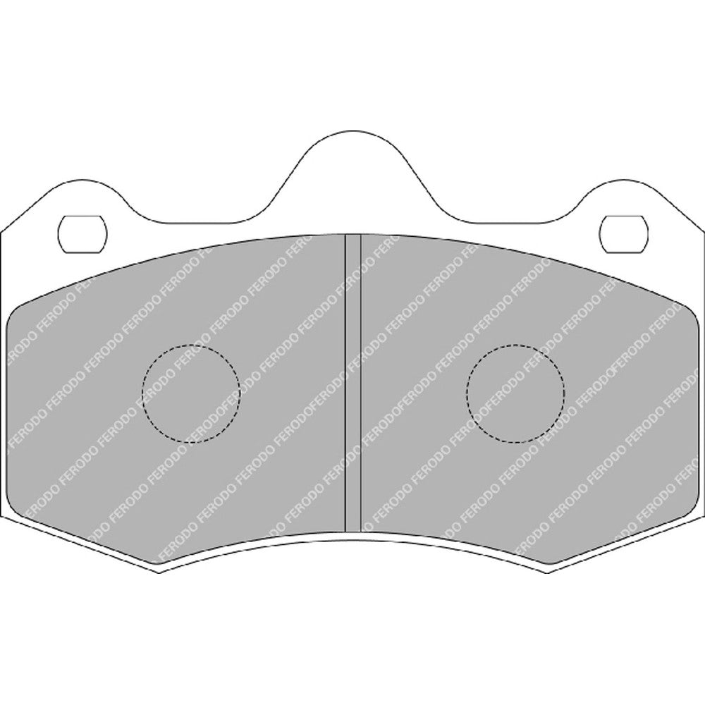 Ferodo DS Performance Brake Pads 130.3mm x 81mm FDSR3083