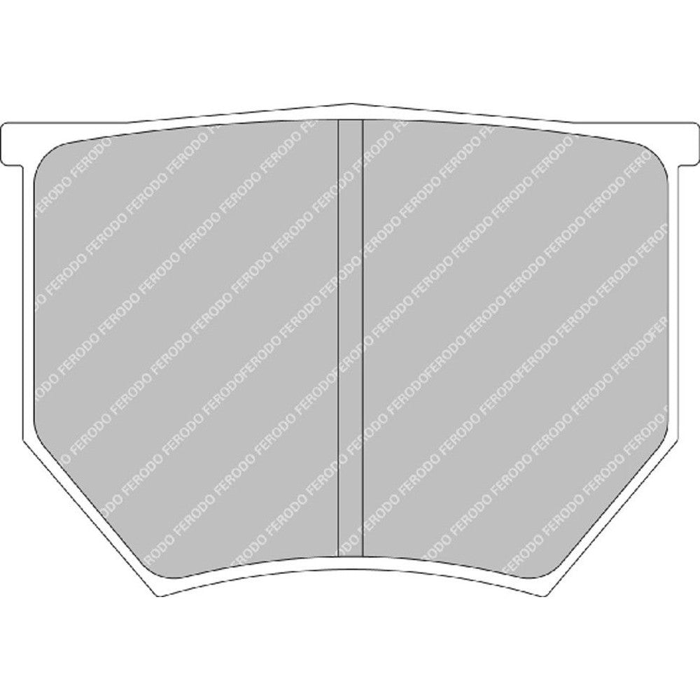 Ferodo DS2500 Brake Pads 81.9mm x 58mm FRP202H