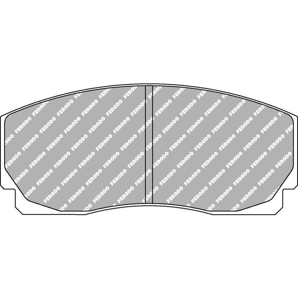 Ferodo DS3000 Brake Pads 127mm x 56mm FRP203R
