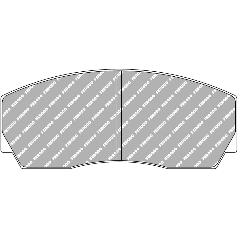 Ferodo DS UNO Brake Pads 132.4mm x 56mm FRP212Z