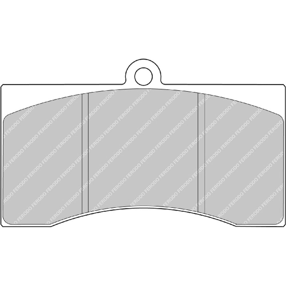 Ferodo DS1.11 Brake Pads 130.2mm x 76mm FRP217W - Front