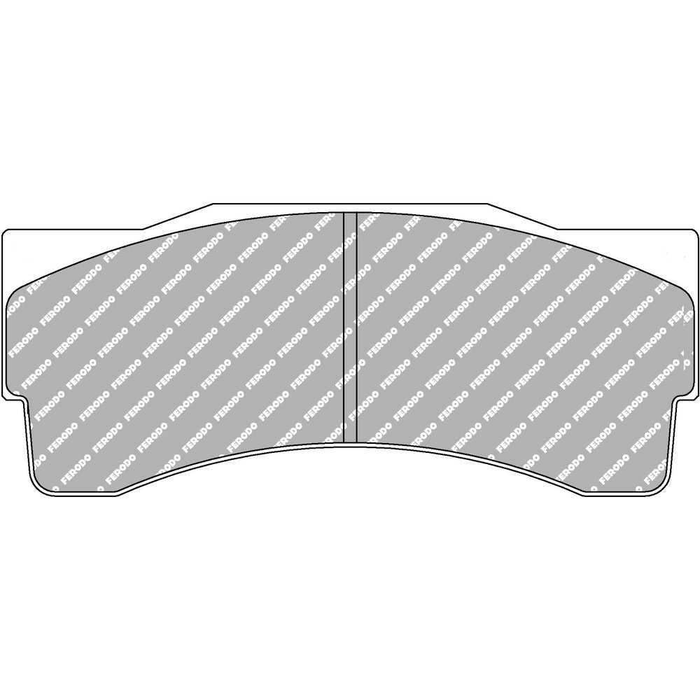 Ferodo DS3.12 Brake Pads  163.1mm x 69mm FRP3039GB - Front