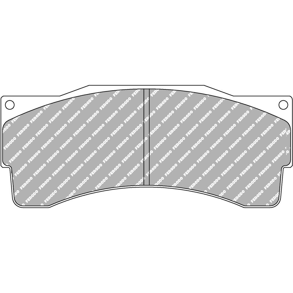 Ferodo DS2500 Brake Pads 163.1mm x 69mm FRP3039H - Front