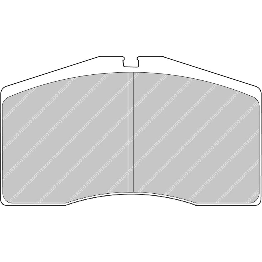 Ferodo DS3000 Brake Pads 131.8mm x 75mm FRP3042R - Front