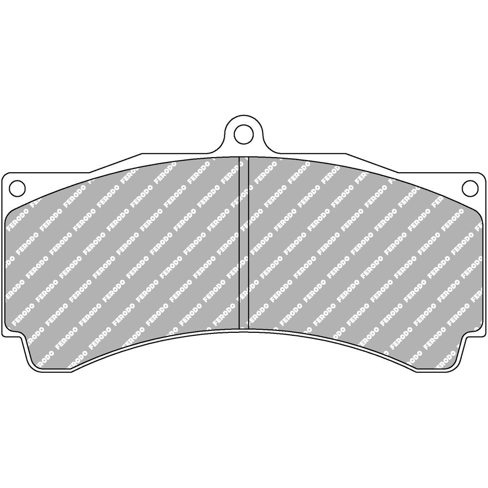 Ferodo DS1.11 Brake Pads 152.1mm x 80mm FRP3077W