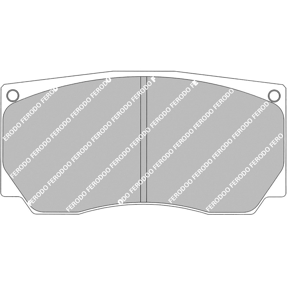 Ferodo DS3000 Brake Pads 139.8mm x 69mm FRP3088R - Front