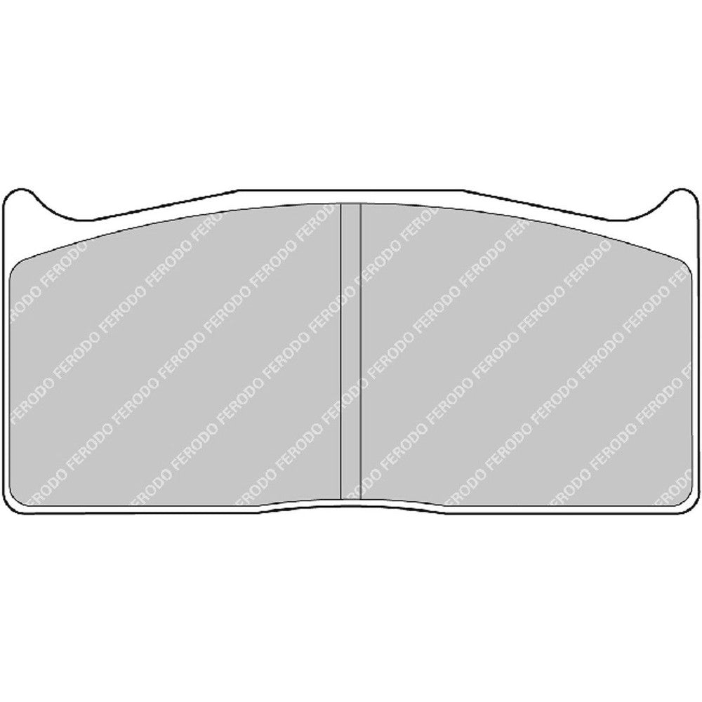 Ferodo DS1.11 Brake Pads 99.8mm x 46mm FRP308W - Rear