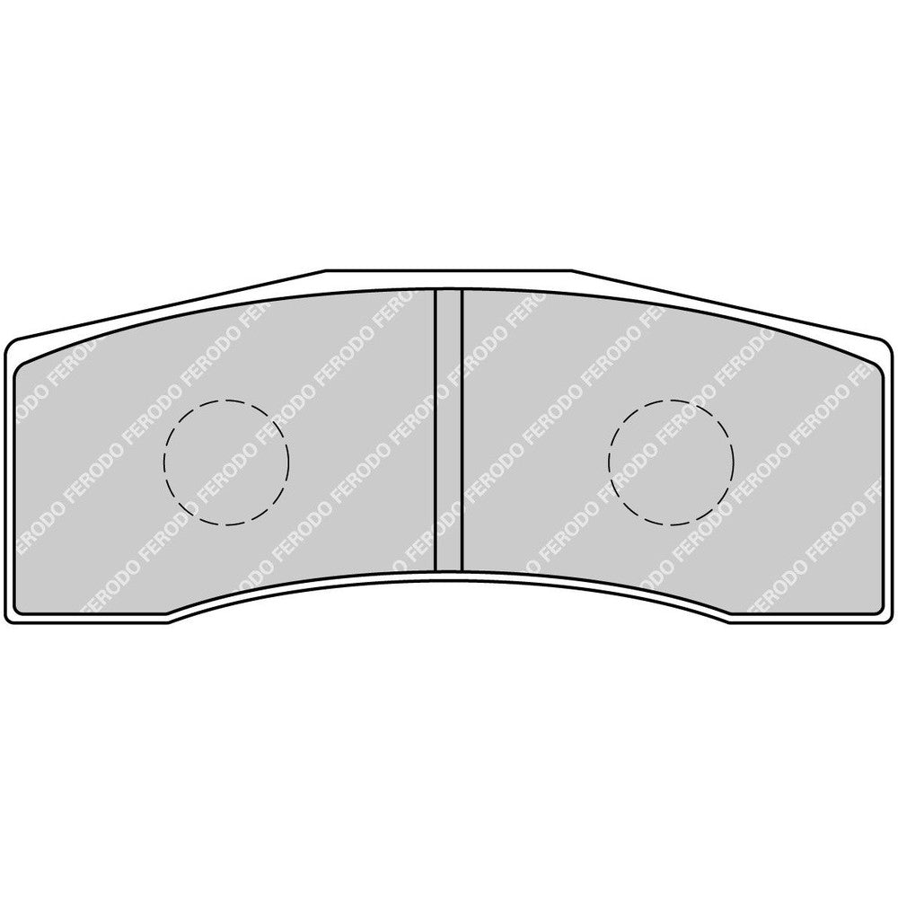 Ferodo DS1.11 Brake Pads 99.8mm x 39mm FRP3102W