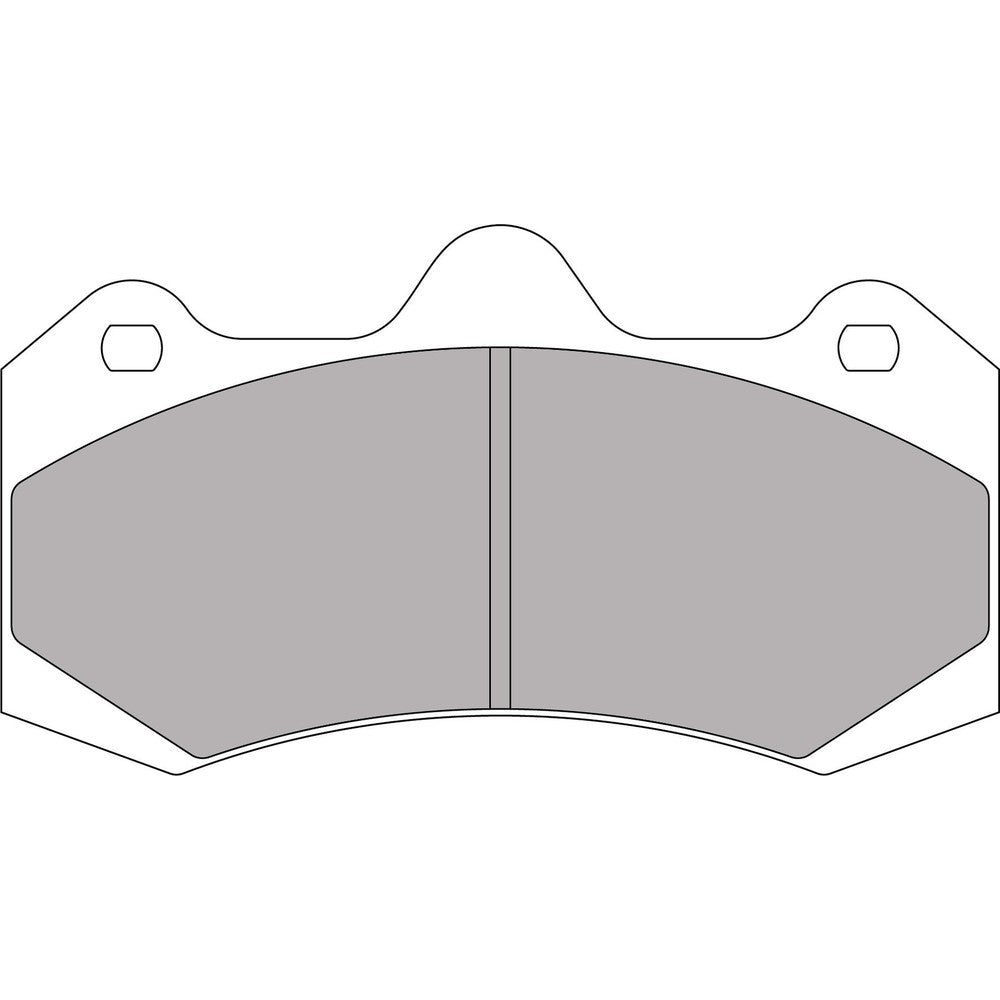 Ferodo DS2500 Brake Pads 149.3mm x 82mm FRP3114H