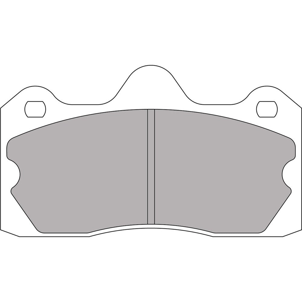 Ferodo DS1.11 Brake Pads 130mm x 73mm FRP3115W - Rear