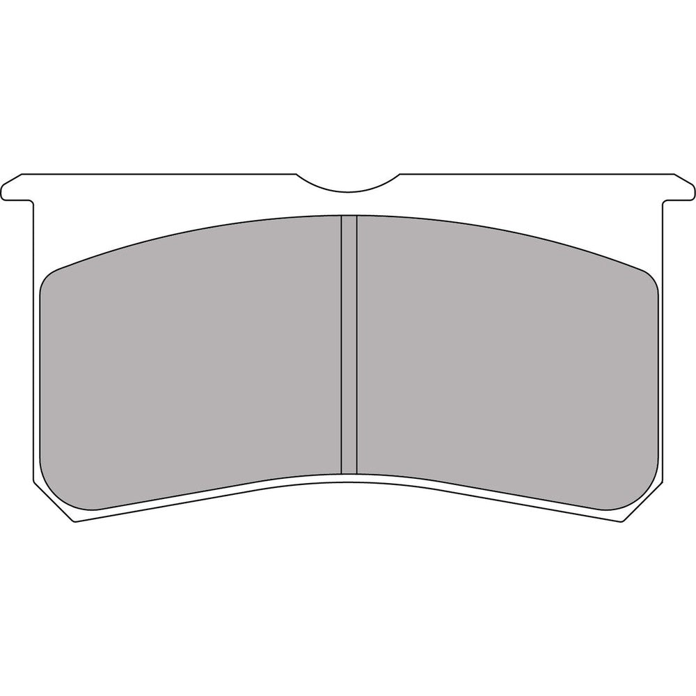 Ferodo DS UNO Brake Pads 133.2mm x 66mm FRP3116Z - Front
