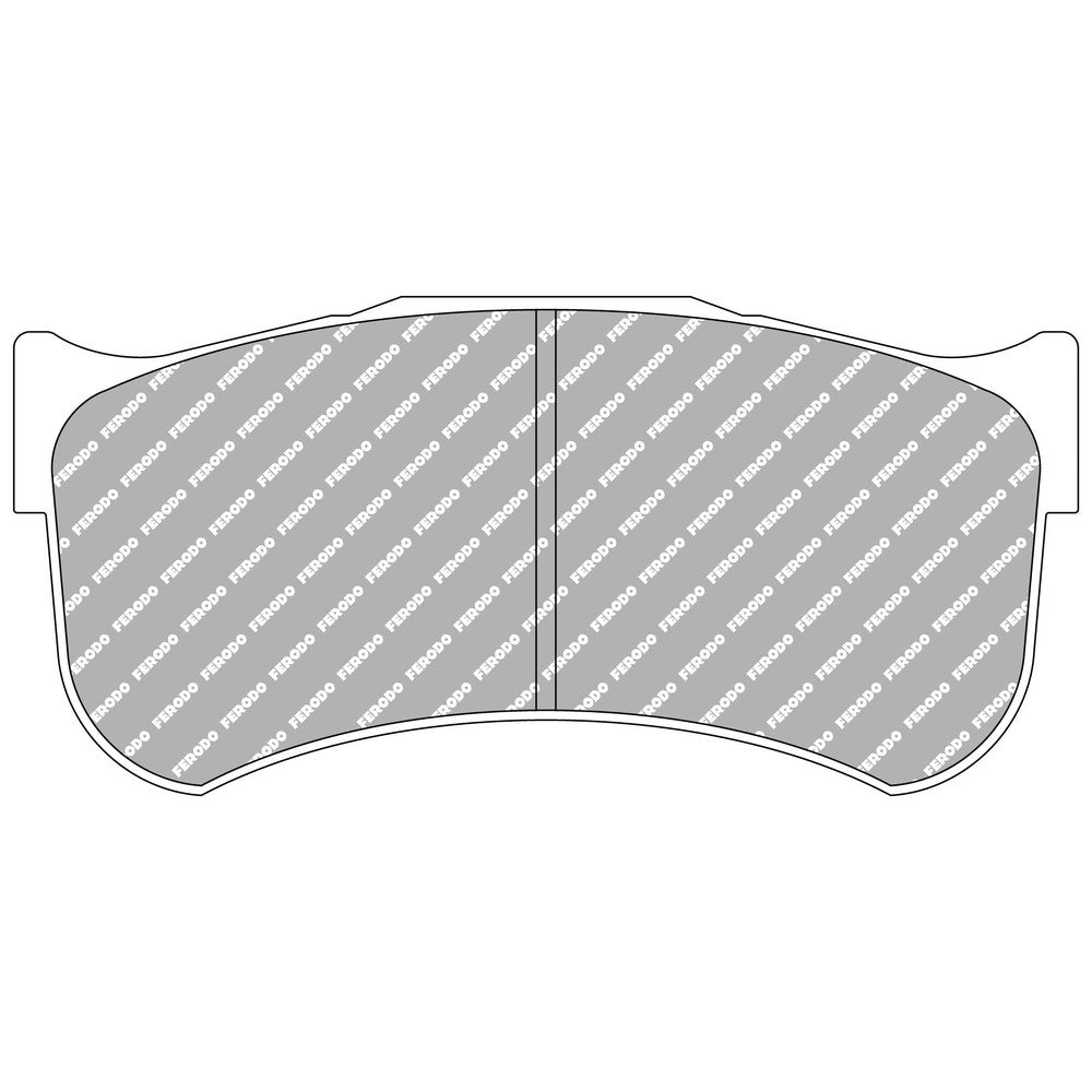 Ferodo DS3.12 Brake Pads  163.5mm x 76mm FRP3128GB - Front