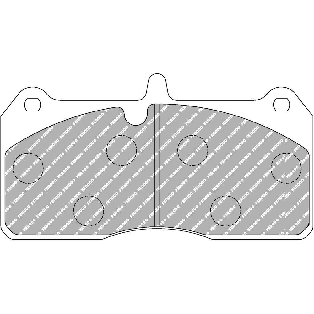 Ferodo DS3000 Brake Pads 175.6mm x 93.2mm FRP3136R