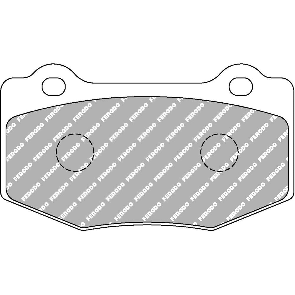 Ferodo DS1.11 Brake Pads 109.8mm x 63mm FRP3137W - Rear
